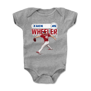 Zack Wheeler Kids Baby Onesie | 500 LEVEL
